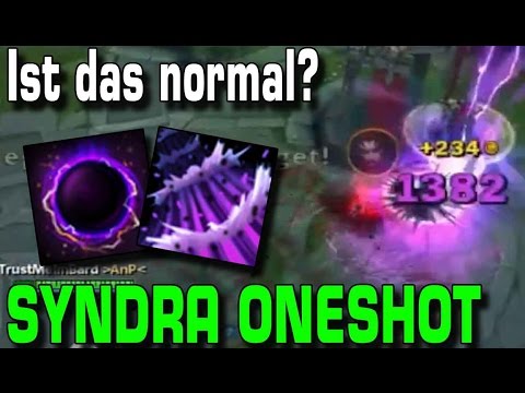Syndra Q-E-Oneshot | Ist das normal? [Guide/Tutorial]