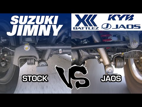 JAOS x KYB BATTLEZ for Suzuki Jimny JB74 - First Impressions