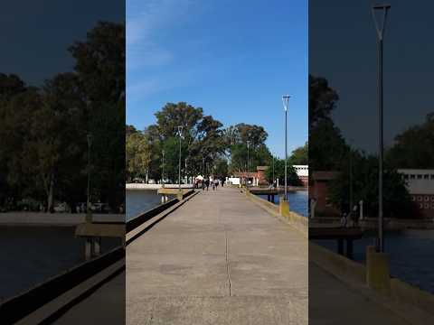 Muelle Laguna de Chascomús en Buenos Aires Argentina