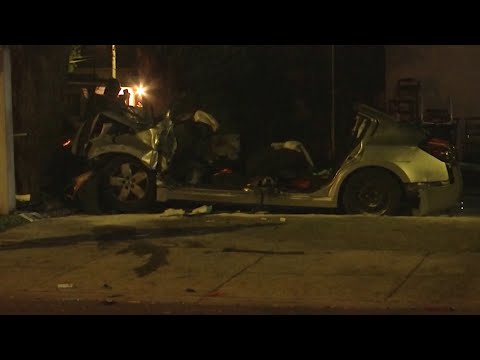 Orange County crash leaves 9 children hospitalized after car strikes tree