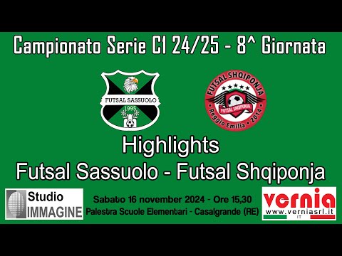 Highlights Futsal Sassuolo - Futsal Shqiponja | G8 Serie C1 2024/25