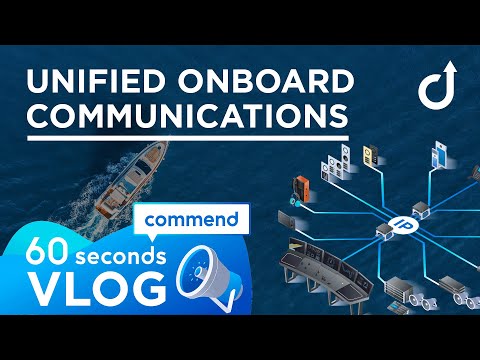 Unified onboard communication with IP-Intercom, Public Address, UHF, VHF