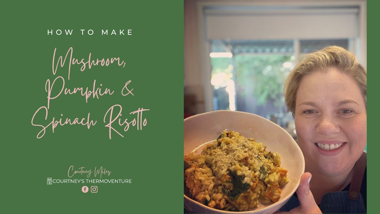 How to make...Mushroom, Pumpkin & Spinach Risotto