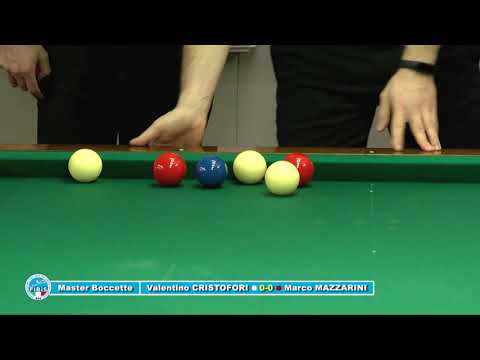 6^Giornata   Master Boccette   Cristofori Mazzarini 2 0