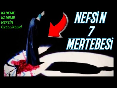 NEFSİN MERTEBE VE ÖZELLİKLERİ NELERDİR? KADEME KADEME NEFSİN ÖZELLİKLERİ.