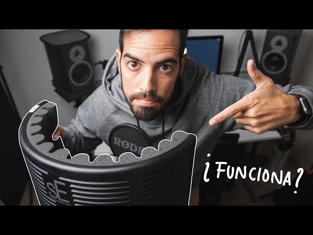 Vídeo relacionado con TONOR Escudo de Aislamiento de Micrófono para Estudios, Caja de Espuma Acústica Enmarcada para Grabación Profesional, Filtro de Micrófono para Absorción de Sonido, Cabina Vocal, Podcast, 190 cm