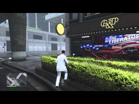 Grand Theft Auto V Minigun vs. Stunter