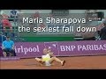 Maria Sharapova Her SEXIEST Fall Down Ever