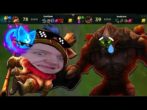 YOU CAN'T LOSE LANE WITH THIS!! SUMMON AERY TEEMO IS SO BROKEN!!! NEW OP TEEMO TOP BUILD SEASON 8