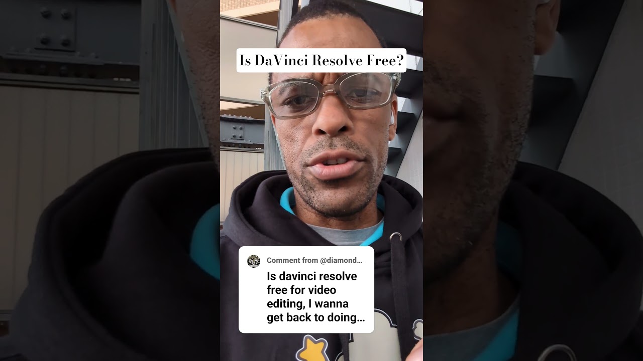 Is DaVinci Resolve Free? #mobilefilmmaking