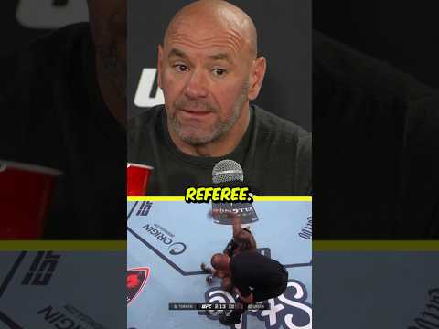 😬 DANA WHITE REACTS TO HORRIBLE REFEREE STOPPAGE IN BOBBY GREEN FIGHT