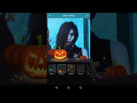 Halloween Photo Effects Video Maker Video