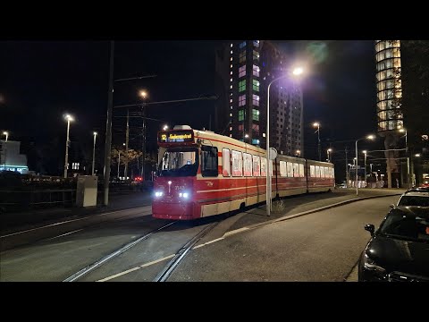 HTM tramlijn 12 Station Hollands Spoor - Goudenregenstraat - Remise Lijsterbes | BN GTL8 3143 | 2023
