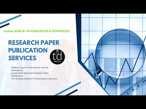 Research paper publication service