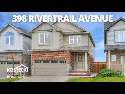 Your Dream Rivertrail Duplex - 398 Rivertrail Avenue - Kitchener Real Estate Video