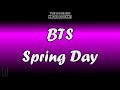 BTS Spring Day Karaoke