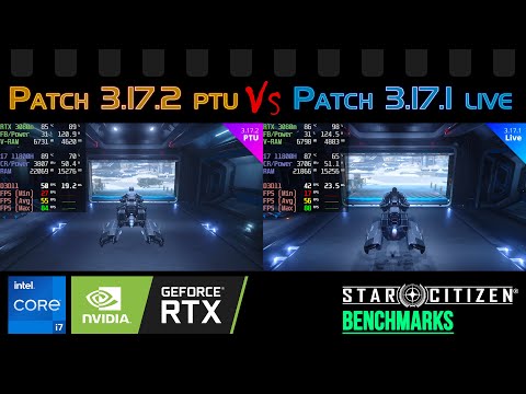 Patch Showdown: 3.17.1 Vs 3.17.2 FPS Performance Test! | Star Citizen #Benchmarks