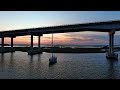 Gallants Channel Bridge after sunset 04 12 26