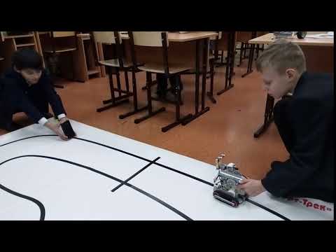 Выстрел из арбалета из конструктора EV3