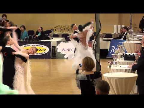 Latvian Standart Championship 2011 Edijs Endijs Ābols - Jana Dubovska 1.4fin quickstep.wmv