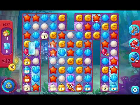 Fishdom Hard Level 9777 with Double Lightning Boosters) @choraelmin