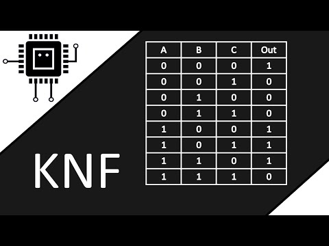 Reading KNF from truth tables | Understanding algorithms