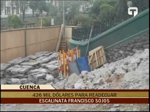 426 mil dólares para readecuar escalinata Francisco Sojos