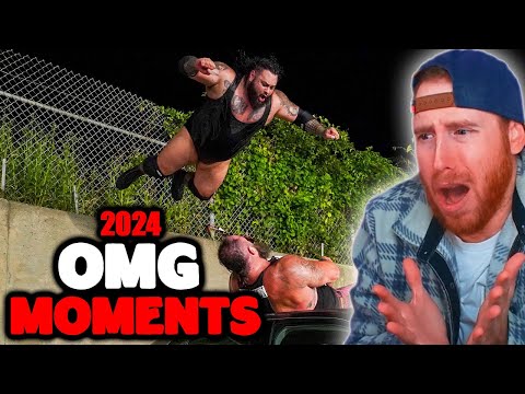 SO MANY CRAZY BUMPS - WWE 2024 WAS INSANE! Wrestling OMG Moments
