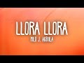 Milo J, AKRIILA - Llora Llora (Letra/Lyrics)
