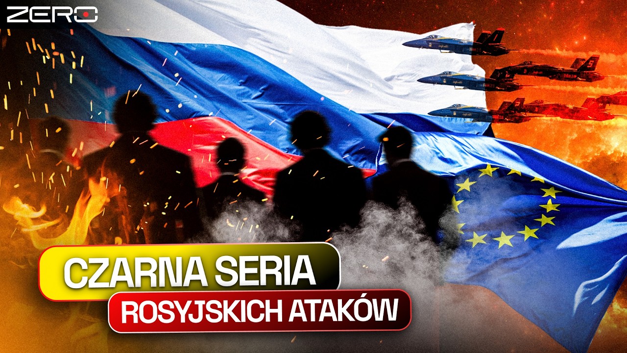 ROSJA SABOTUJE EUROPĘ. BOMBY, ZAMACHY I PODPALENIE FABRYKI DRONÓW