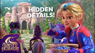 HIDDEN EASTER EGGS in Unicorn Academy ✨🌈 (episodes 2 &amp; 3) | Cartoons for Kids