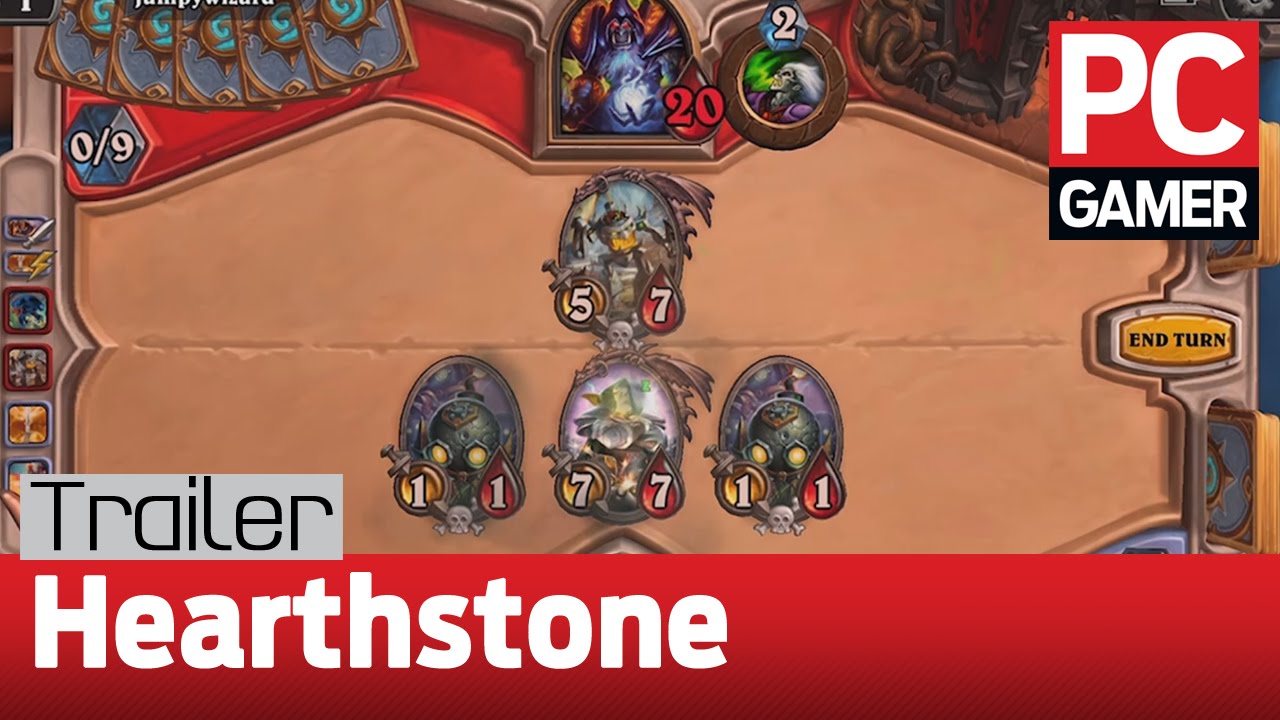 Hearthstone on mobile launch trailer - YouTube