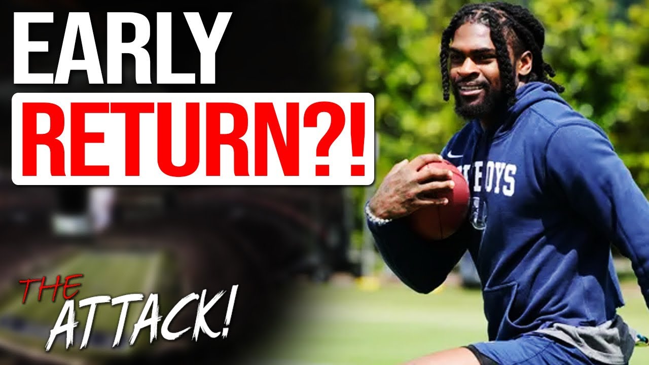 Cowboys’ Trevon Diggs RETURNING SOONER THAN EXPECTED?!