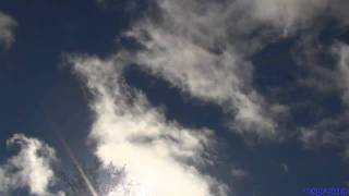 preview picture of video '11th june 09 Huge jets pass low over Bendigo dumping their weather modifying compounds in chemtrails'