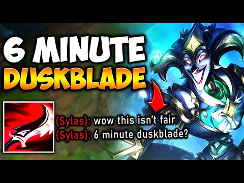 When Shaco gets Duskblade at 6 Minutes, you might as well just FF