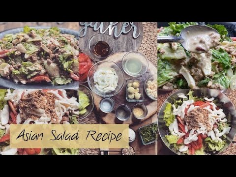 How to make Lao Yum Salad Recipe | Hmong Salad | Mien Salad | Lao Food | Easy Recipe