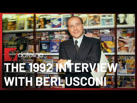 The 1992 Dateline interview with Silvio Berlusconi | Dateline Archives