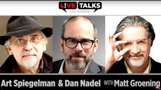 Art Spiegelman, Dan Nadel and Matt Groening talking R. Crumb at Live Talks Los Angeles