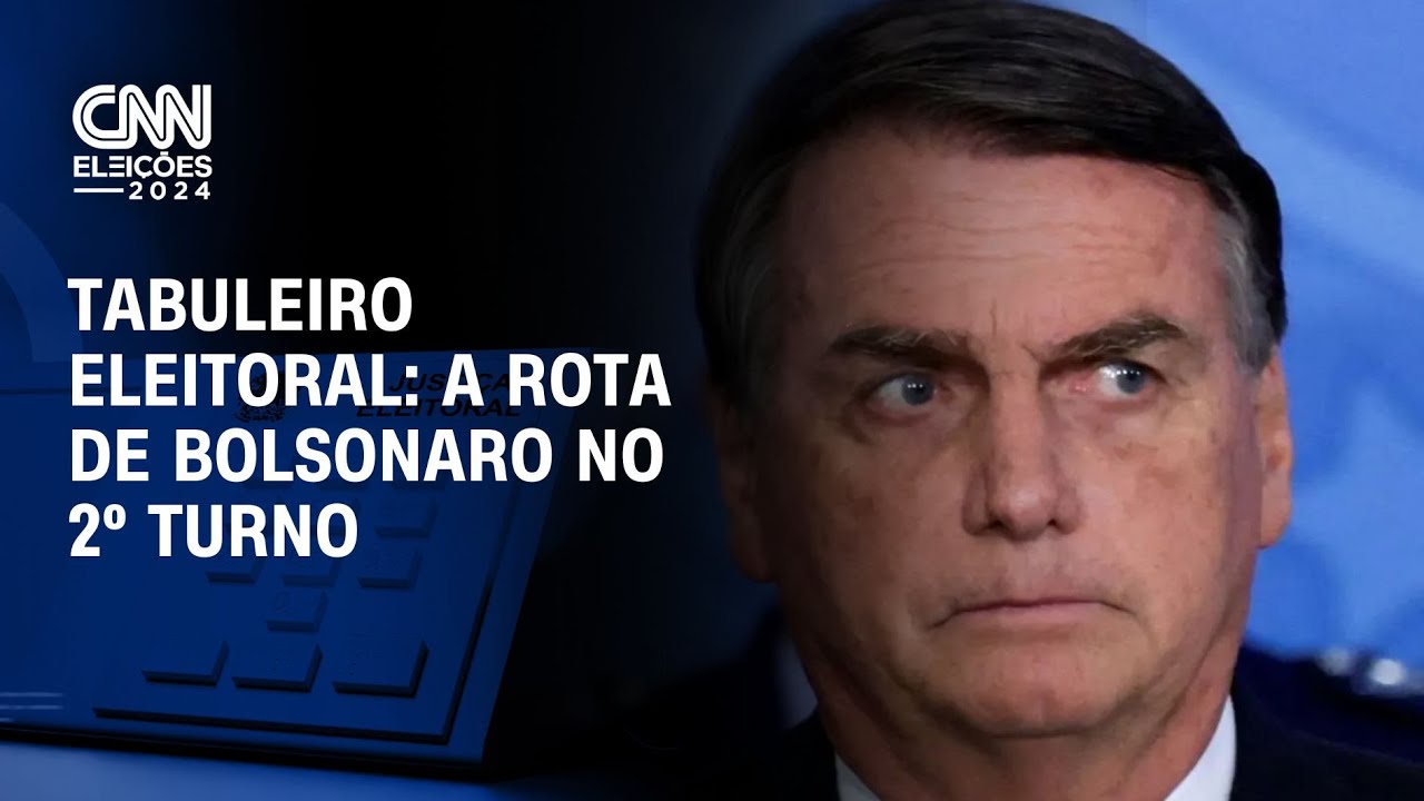 Tabuleiro Eleitoral: a rota de Bolsonaro no 2º turno | CNN NOVO DIA