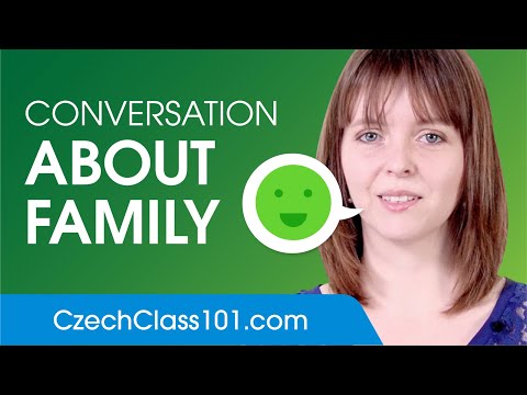 Conversation About Family - Czech Conversational Phrases