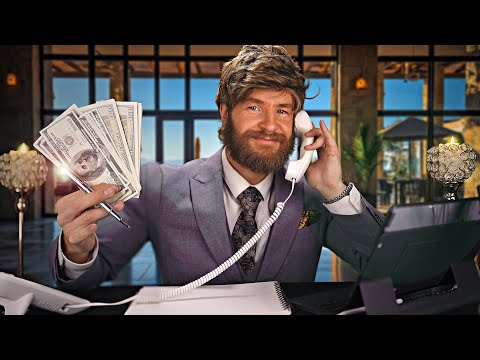 ASMR Nicest Opulent Hotel Check In (you're very rich)