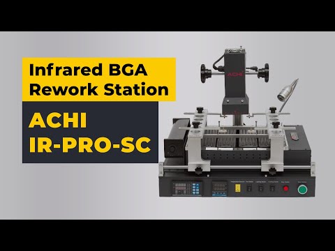 Infrared Soldering Station ACHI IR-PRO-SC Preview 7