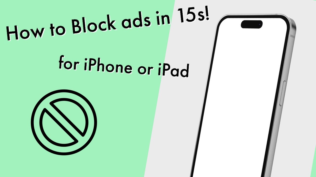 How to Block Ads in Apps on an iPhone – In less than 15 seconds!