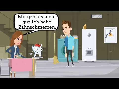 Deutsch lernen A1 - Lektion 12 - Dialoge | beim Arzt |