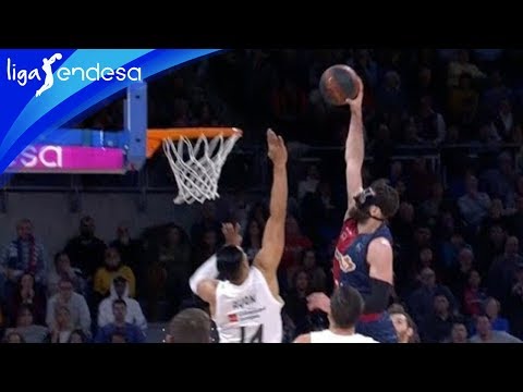 Menuda BARBARIDAD de SHENGELIA | Liga Endesa 2018