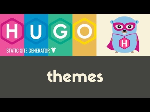 Installing Using Themes | Hugo Static Site Generator | Tutorial 5