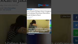 Viral Wanita Diduga ODGJ Ngamuk seusai Ketahuan Hendak Culik Anak di Jakbar, Ini Modusnya