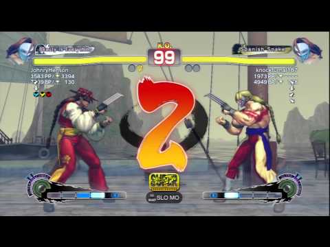 JohnryHenson (Vega) Vs knockturnal187 (Vega) SSF4 AE Ranked Matches - PSN