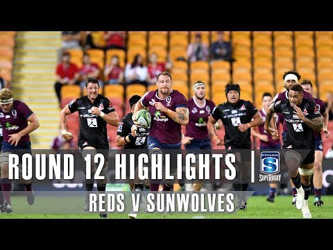 ROUND 12 HIGHLIGHTS: Reds v Sunwolves - 2019