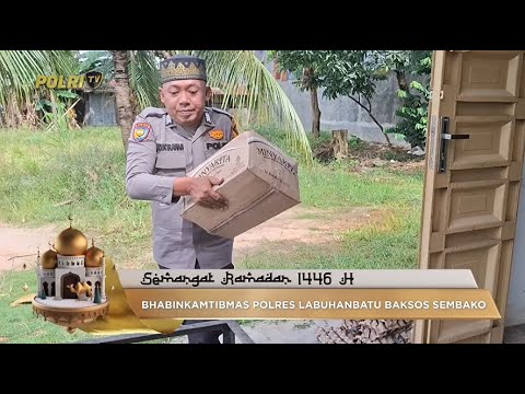 BHABINKAMTIBMAS POLRES LABUHANBATU BAKSOS SEMBAKO